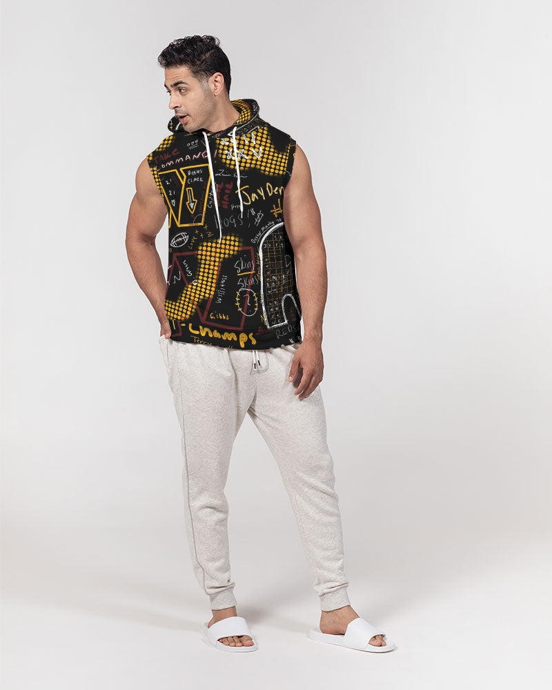 Battle of the Beltways Men's All-Over Print Heavyweight Sleeveless Hoodie