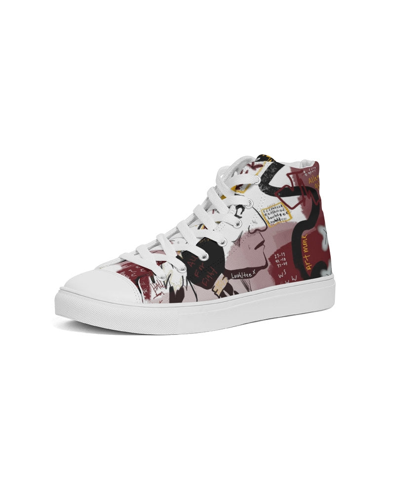 Louie Wri The Rivals Men's Hightop Canvas Shoe