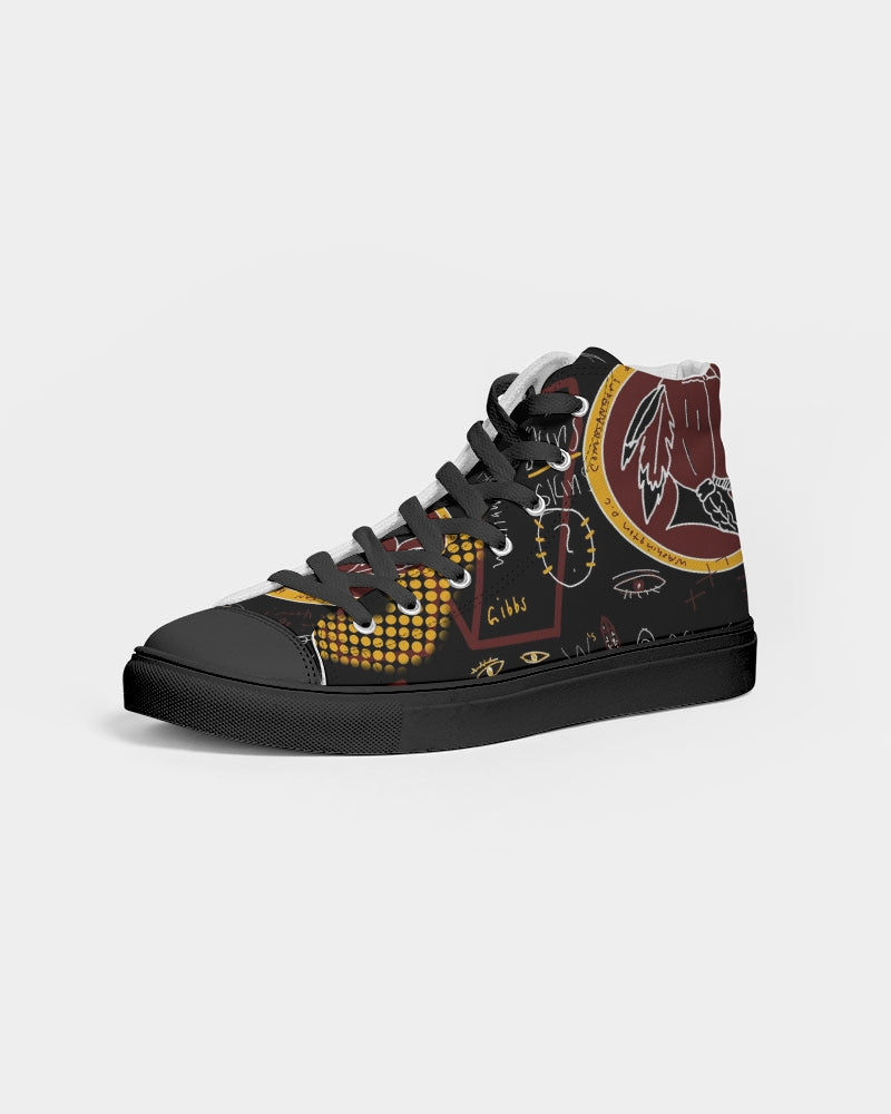 Battle of the Beltways - Vintage Logo Women's Hightop Canvas Shoe - Black