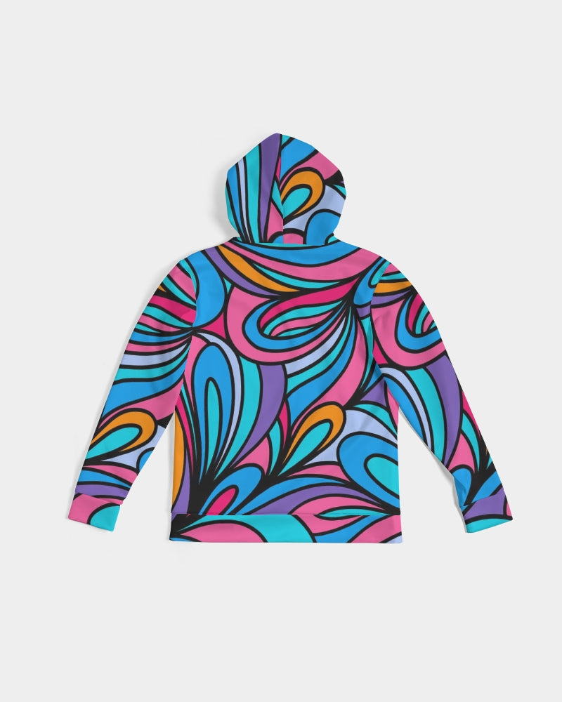 Louie Wri Happy Collection Men's All-Over Print Hoodie