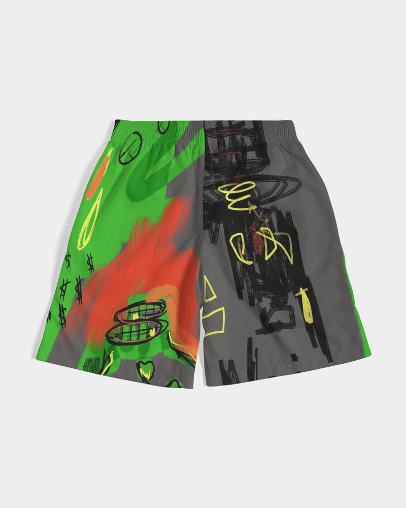 Trap Queen Grey Men's Jogger Shorts