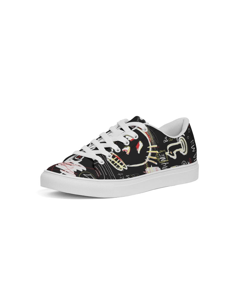 Louie Wri X Collection Men's Faux-Leather Sneaker