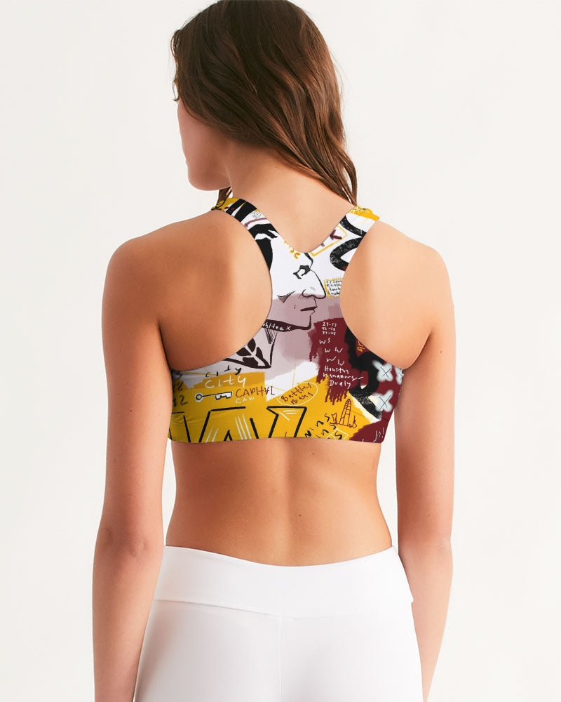 Louie Wri The Rivals Collection Women's Seamless Sports Bra