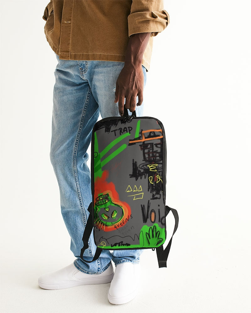 Trap Queen Grey Slim Tech Backpack