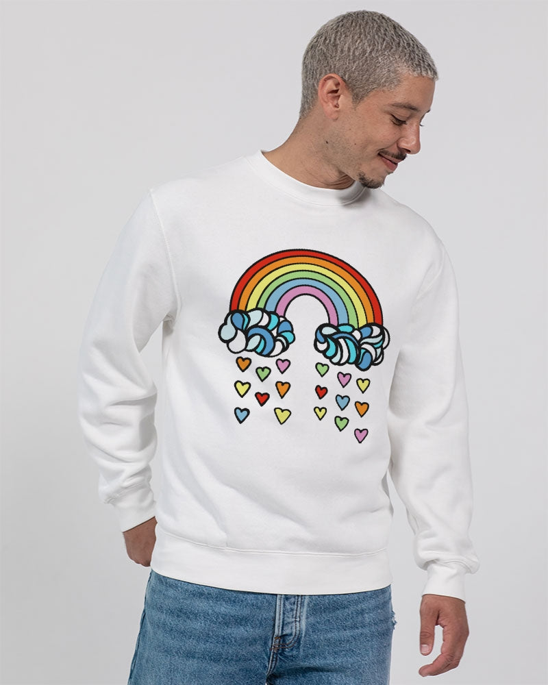 Heart Drops Collection Unisex Premium Crewneck Sweatshirt
