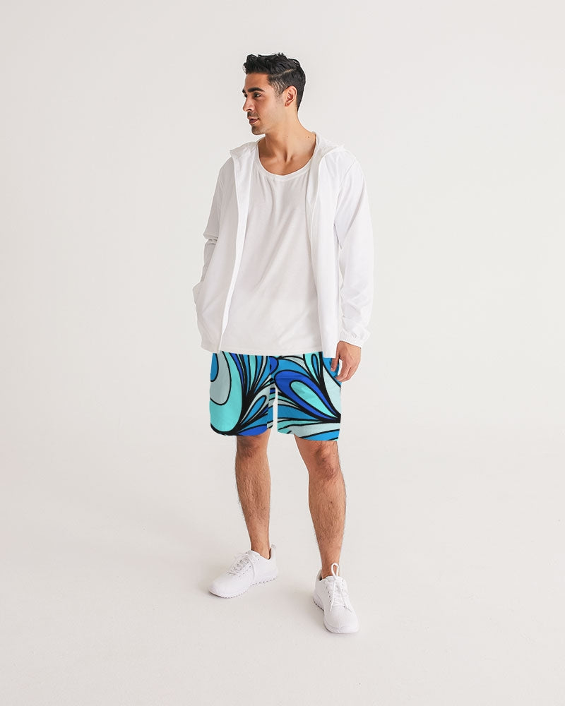 Louie Cool Bleu Men's Jogger Shorts