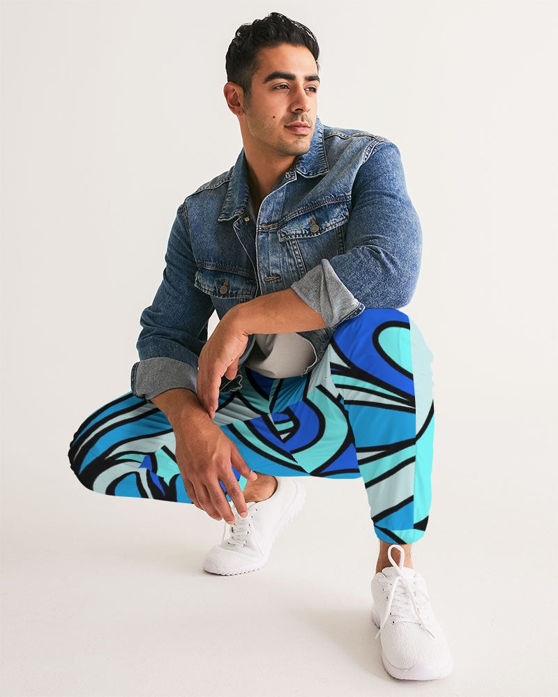 Louie Cool Bleu Men's Track Pants