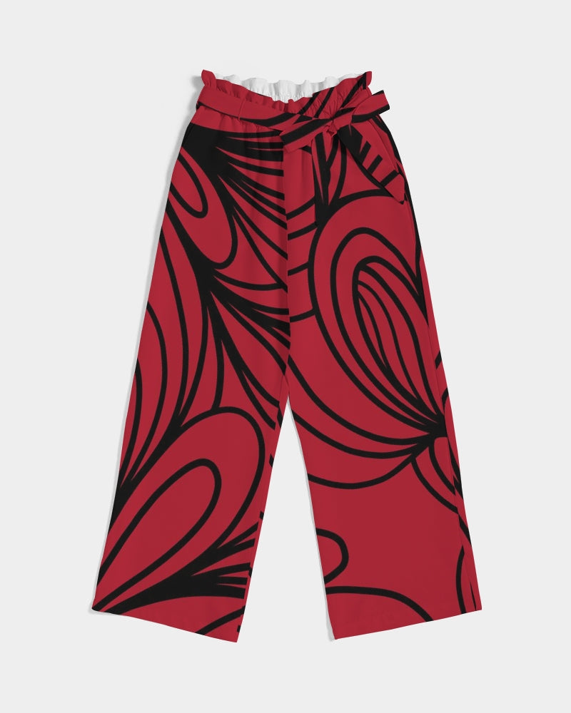 Love Red Collection Women's High-Rise Wide Leg Pants