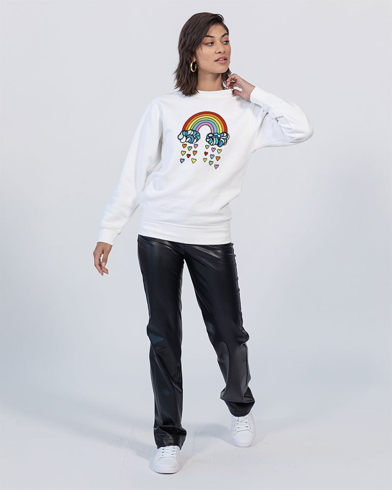 Heart Drops Collection Unisex Premium Crewneck Sweatshirt