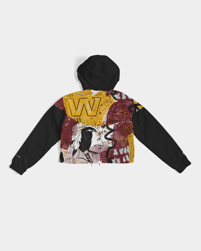 Louie Wri The Rivals Women's Cropped Windbreaker