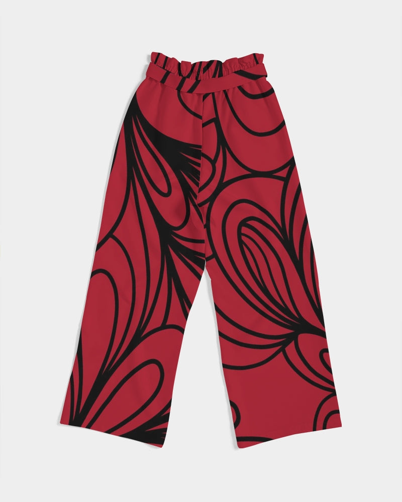 Love Red Collection Women's High-Rise Wide Leg Pants