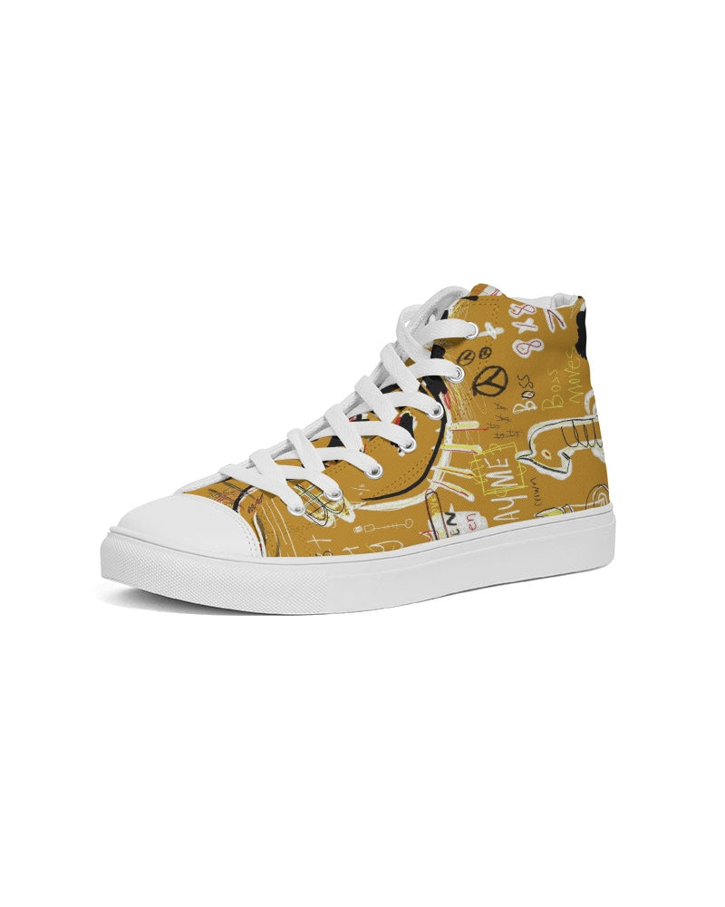 Louie Wri Trap Collection - Men's Hightop Canvas Shoe