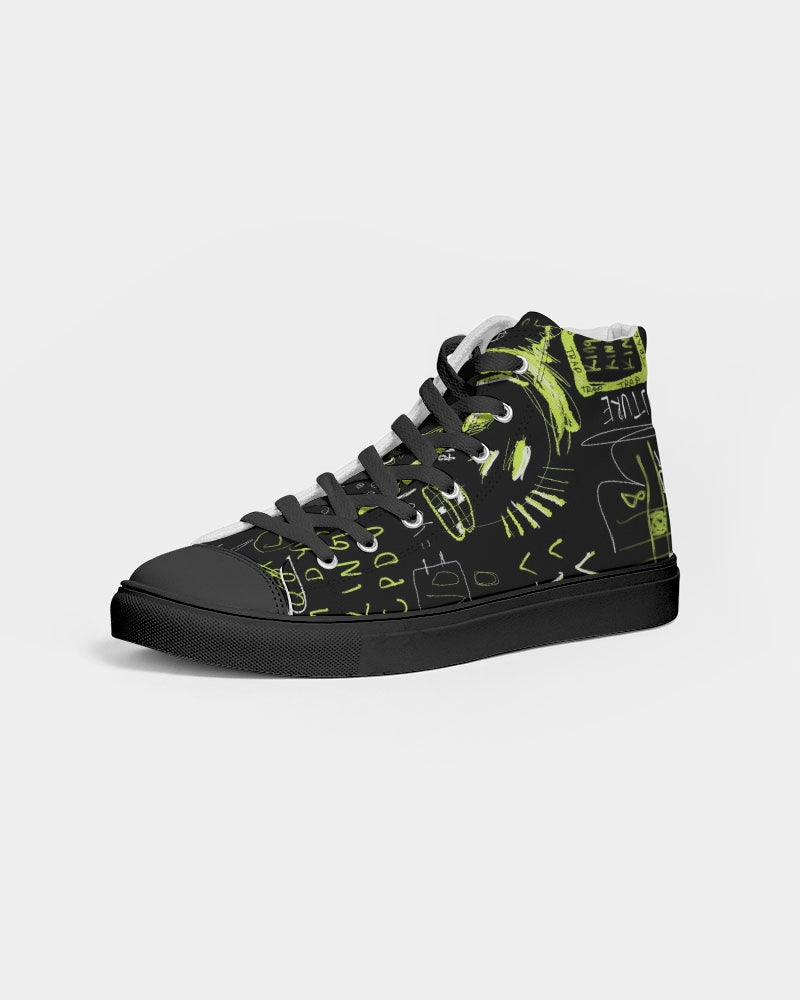 Neo 1.83 Un Trap Collection Women's Hightop Canvas Shoe - Black