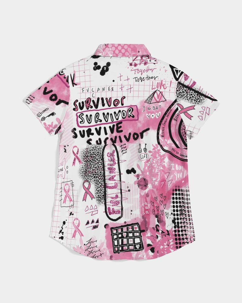 Survivor Collection Women's Short Sleeve Button Up