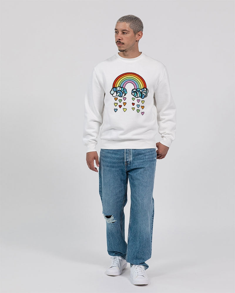 Heart Drops Collection Unisex Premium Crewneck Sweatshirt