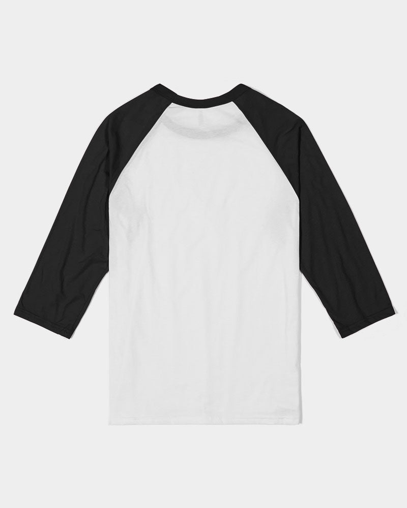 Mask Collection Unisex Three-Quarter Sleeve Baseball Tee | Bella + Canvas