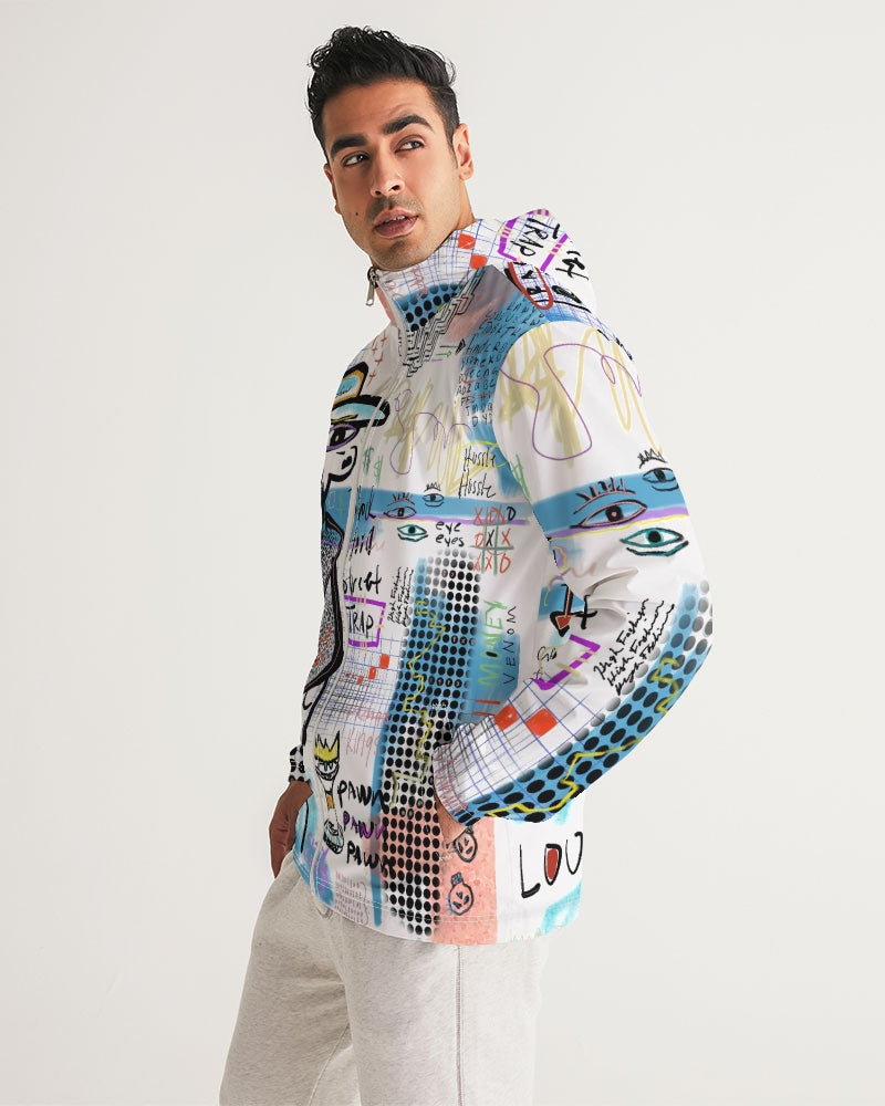 Louie Wri Trap 2 Collection Men's Windbreaker