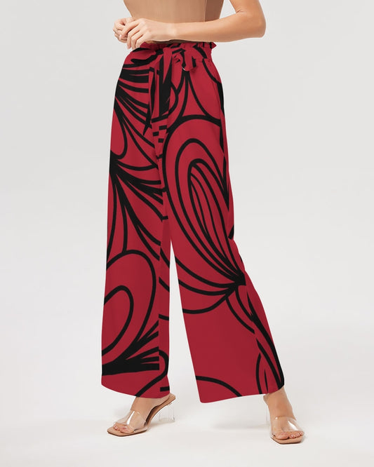 Love Red Collection Women's High-Rise Wide Leg Pants