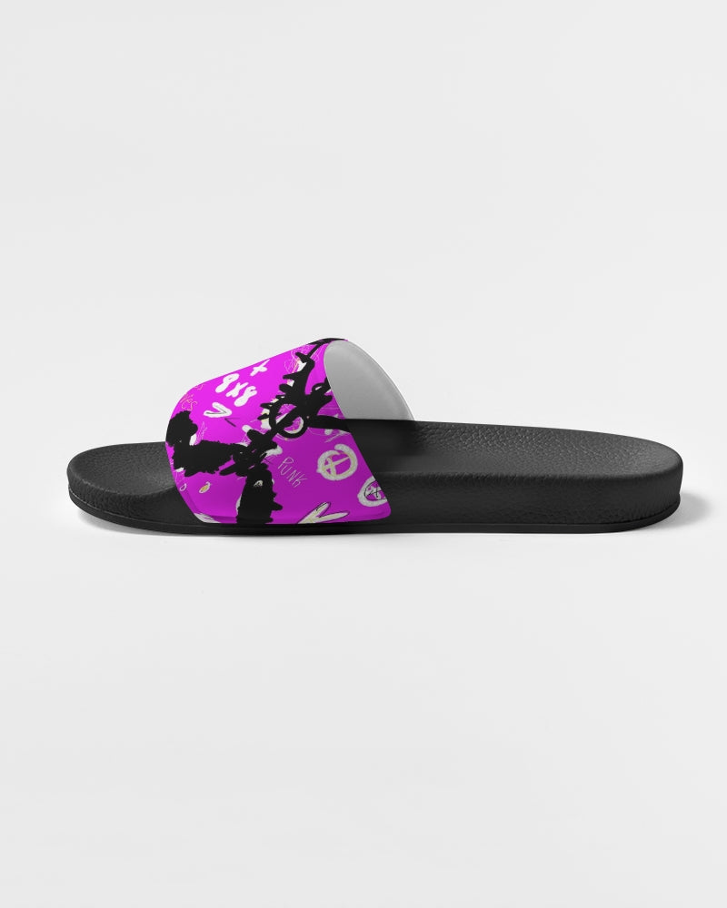 Louie Wri Trap Pink Collection Women's Slide Sandal