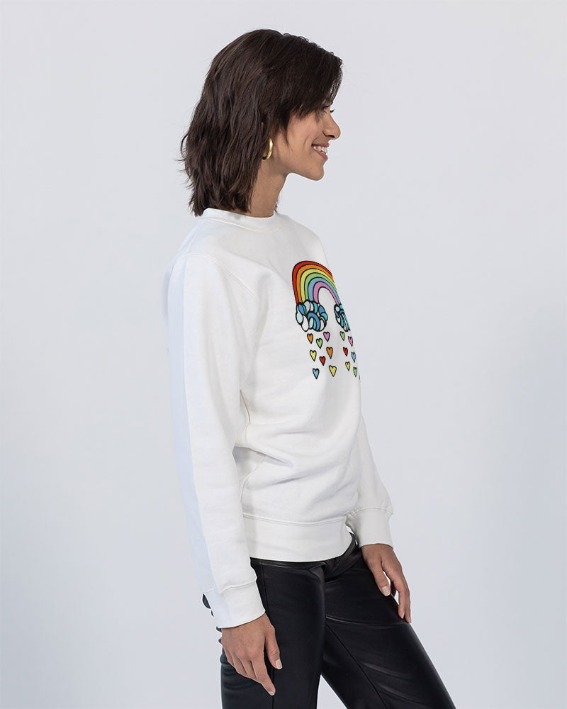 Heart Drops Collection Unisex Premium Crewneck Sweatshirt