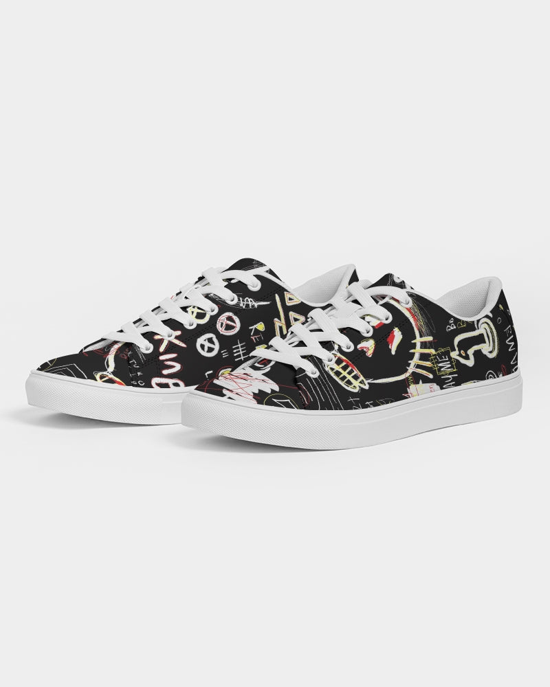 Louie Wri X Collection Men's Faux-Leather Sneaker