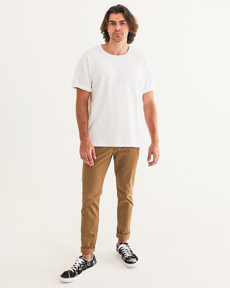 Louie Wri X Collection Men's Faux-Leather Sneaker