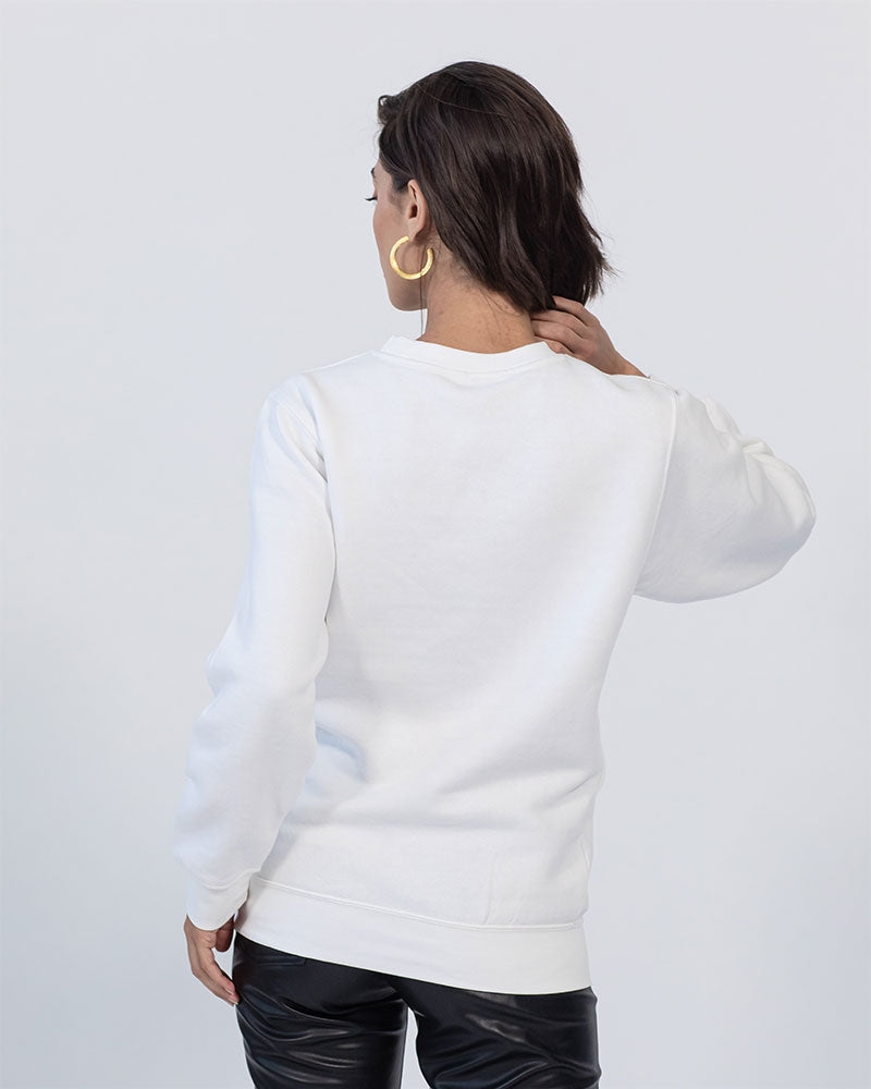 Stay Pawsitive Collection Unisex Premium Crewneck Sweatshirt | Lane Seven