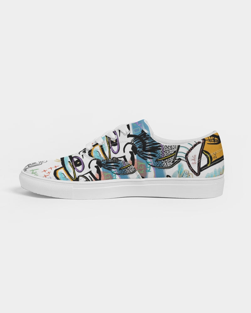 Louie Wri Trap 2 Collection Women's Lace Up Canvas Shoe