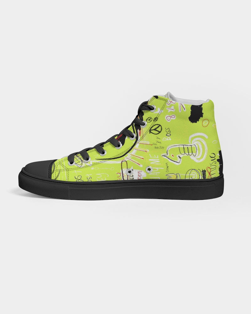 Neo 1.83 Trap Collection Women's Hightop Canvas Shoe - Black