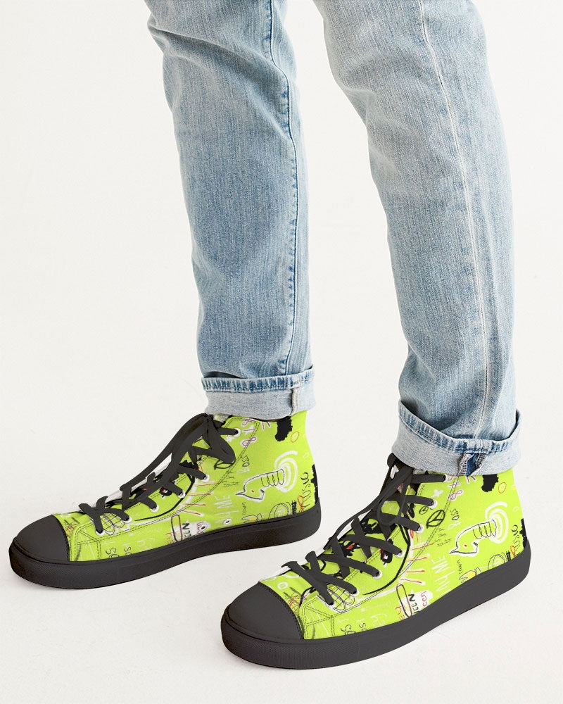 Neo 1.83 Trap Collection Men's Hightop Canvas Shoe - Black