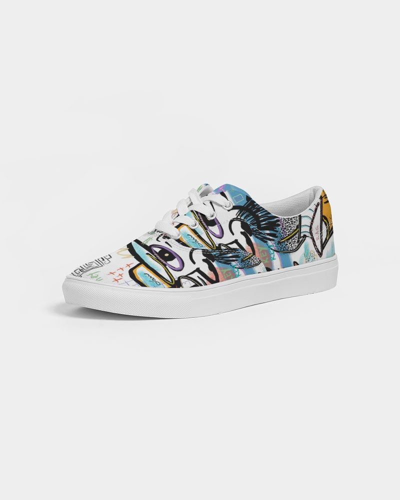 Louie Wri Trap 2 Collection Women's Lace Up Canvas Shoe