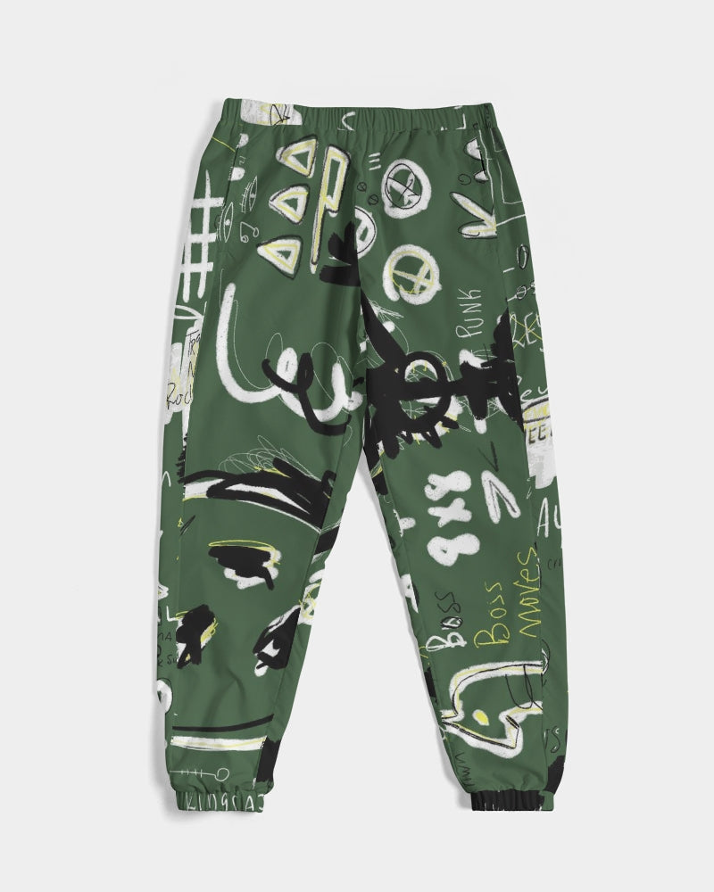 Louie Wri Trap Collection - Green Men's Track Pants