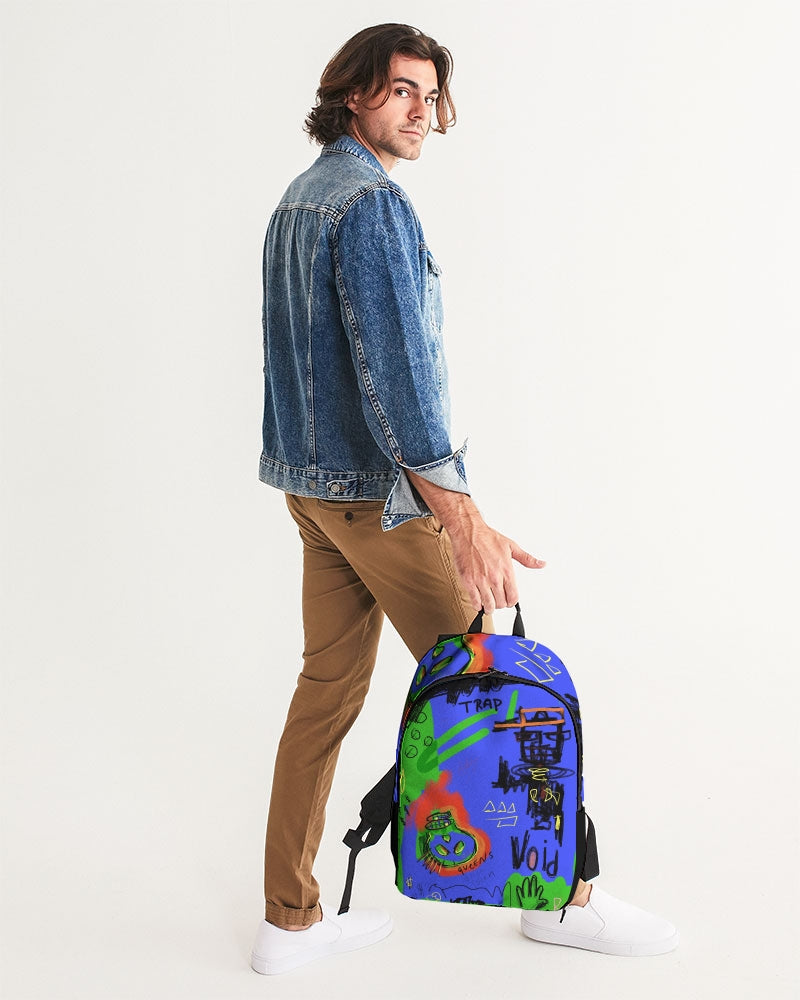 Louie Trap Bleu Large Backpack