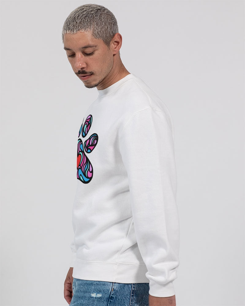 Stay Pawsitive Collection Unisex Premium Crewneck Sweatshirt | Lane Seven