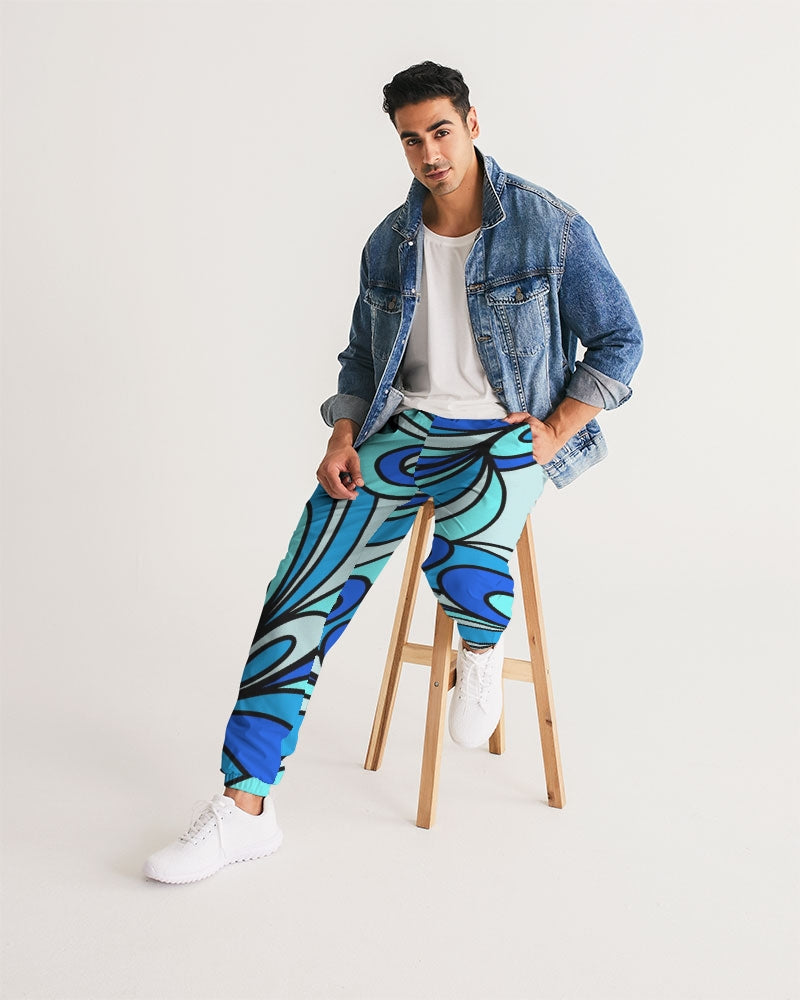 Louie Cool Bleu Men's Track Pants