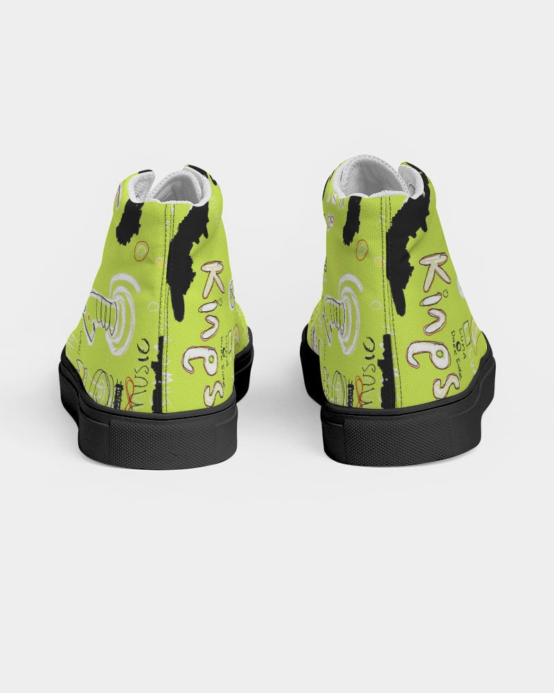 Neo 1.83 Trap Collection Women's Hightop Canvas Shoe - Black