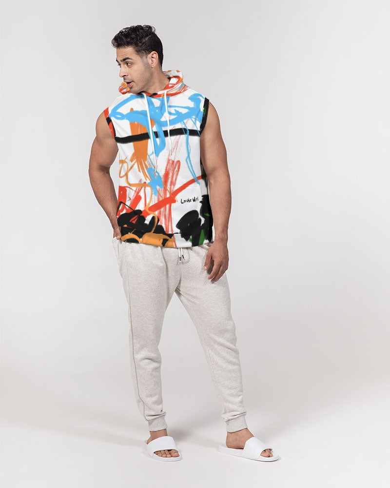 Luna Solei Collection Men's Premium Heavyweight Sleeveless Hoodie