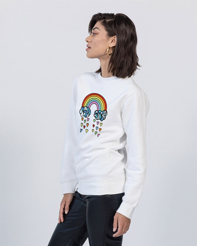 Heart Drops Collection Unisex Premium Crewneck Sweatshirt