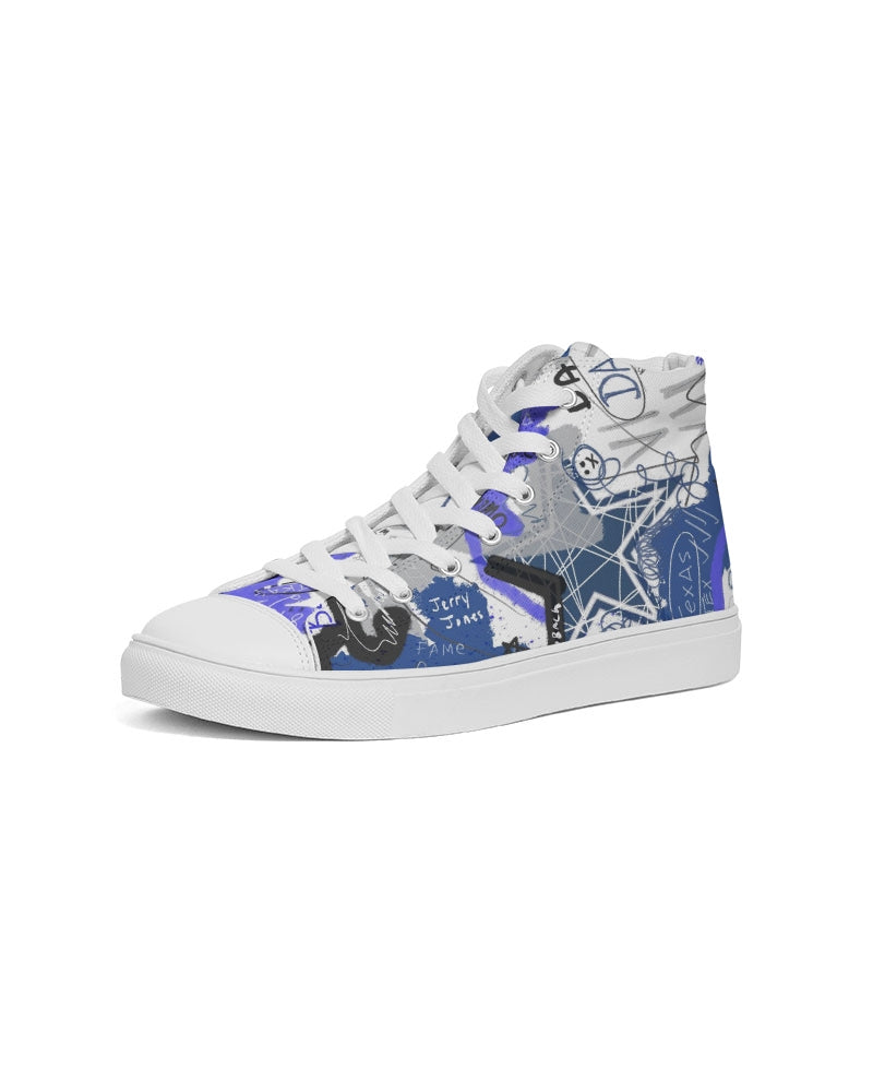 Louie Wri The Rivals Collection Men's Hightop Canvas Shoe