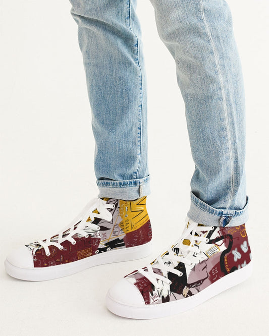 Louie Wri The Rivals Men's Hightop Canvas Shoe