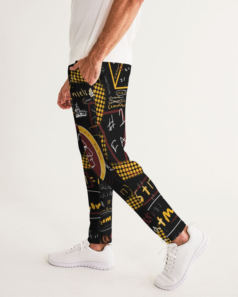 Battle of the Beltways - Vintage Logo Men's All-Over Print Joggers