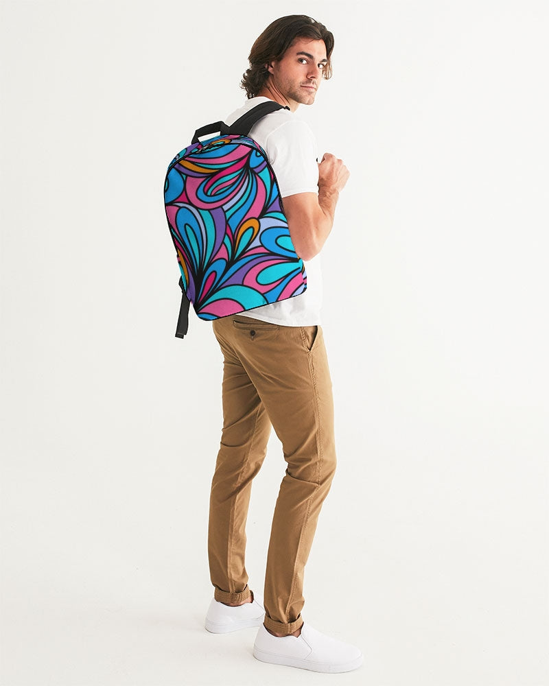 Louie Wri Happy Collection Large Backpack