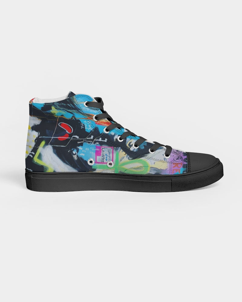 Louie Wri Neo 1.83 X Loiuhltee Men's Hightop Canvas Shoe - Black