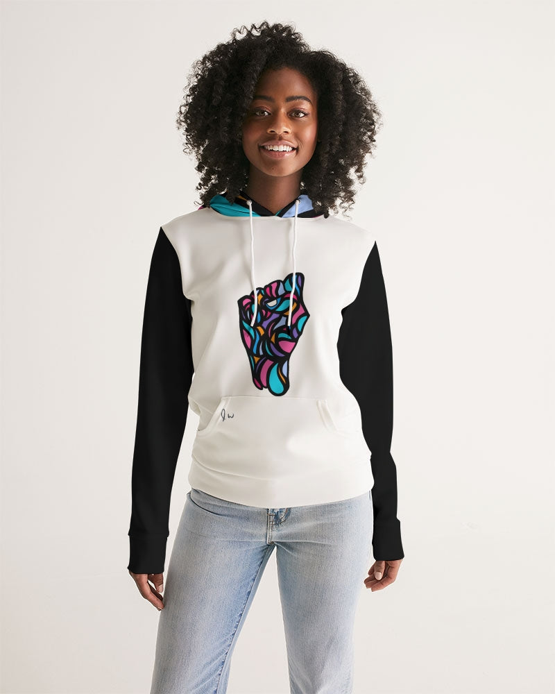 Louie Wri  Louie Power Fist Women's Hoodie