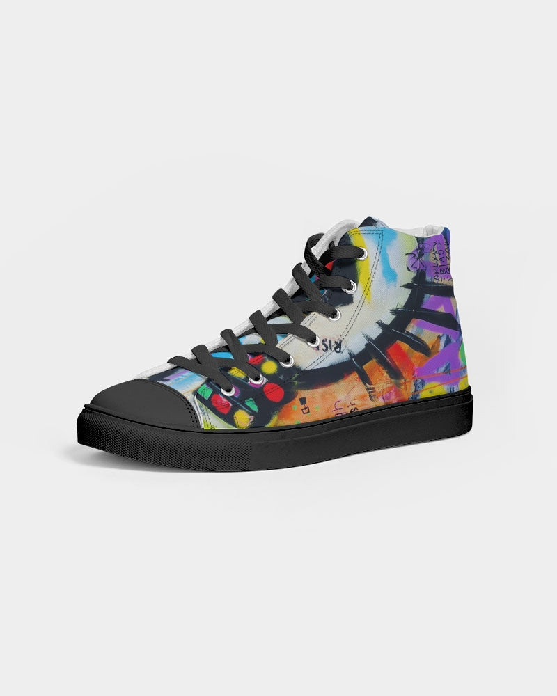 Louie Wri Neo 1.83 X Loiuhltee Men's Hightop Canvas Shoe - Black