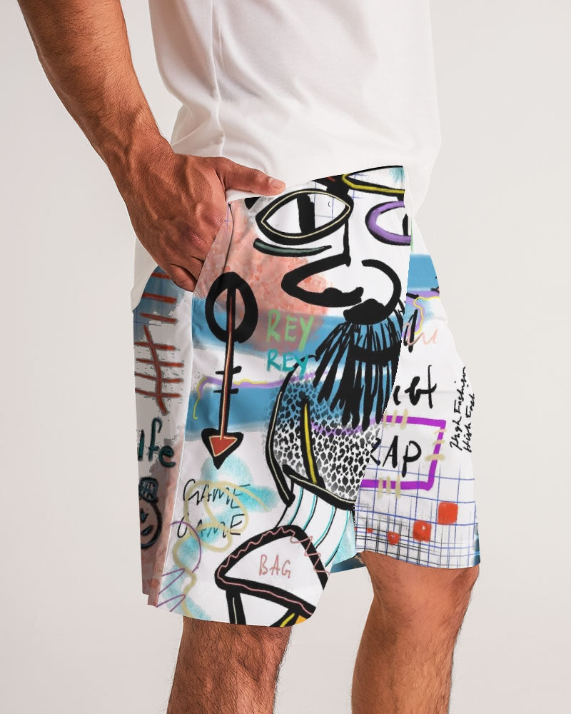 Louie Wri Trap 2 Collection Men's Jogger Shorts
