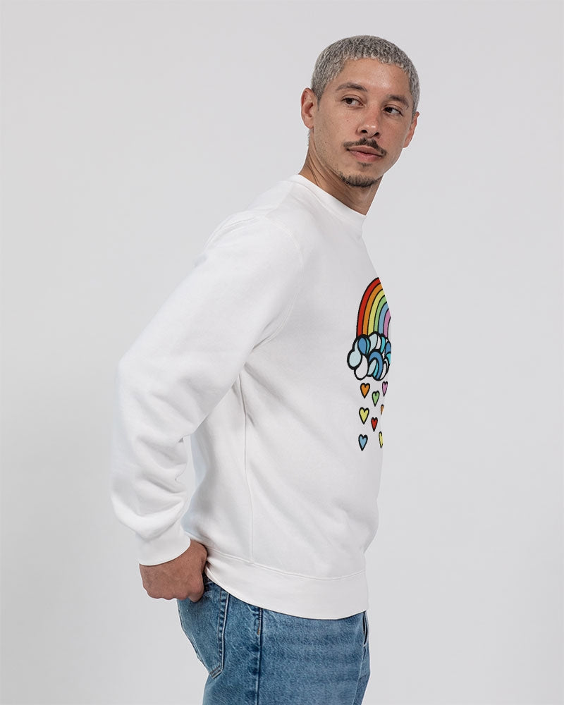 Heart Drops Collection Unisex Premium Crewneck Sweatshirt