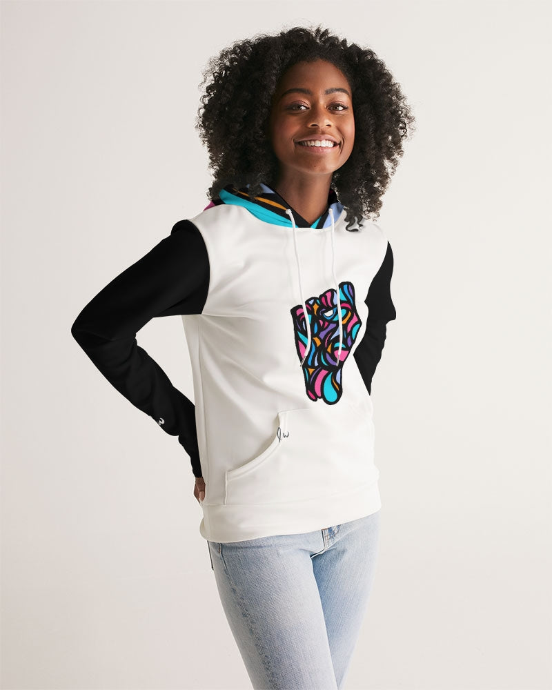 Louie Wri  Louie Power Fist Women's Hoodie