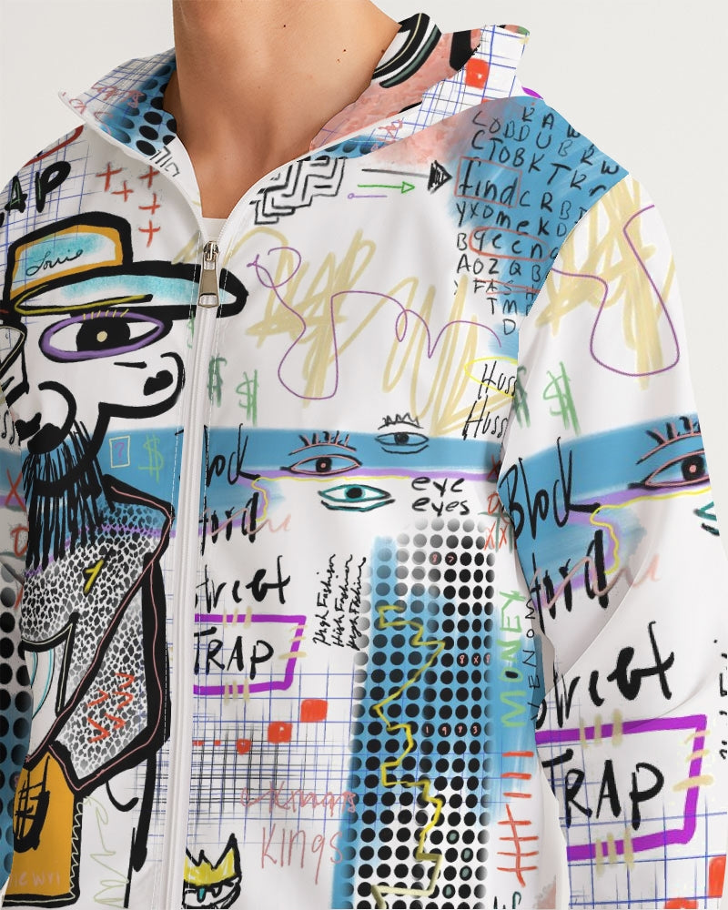 Louie Wri Trap 2 Collection Men's Windbreaker