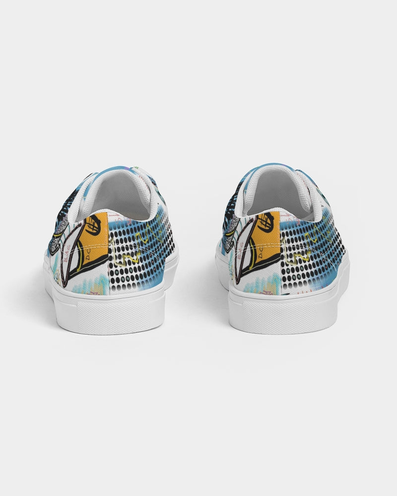 Louie Wri Trap 2 Collection Women's Lace Up Canvas Shoe